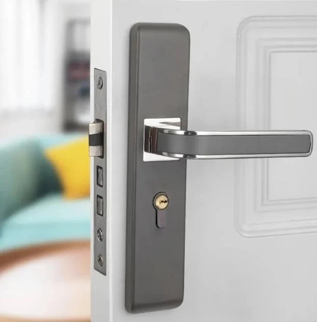 Matt Black Bathroom Door Lock