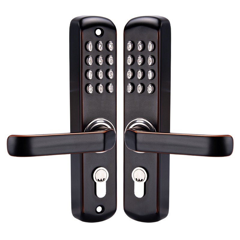 Kunci pintu kombinasi mekanis